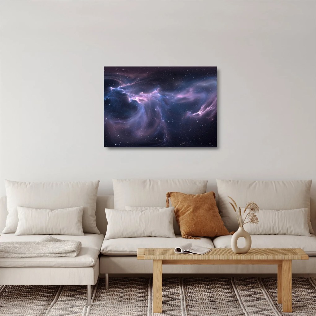 Üveg kép - Űrköd (70x50 cm)