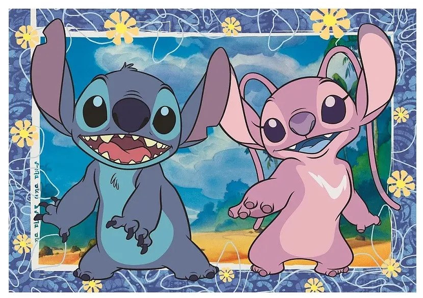 Disney Lilo és Stitch, A csillagkutya Angel 104 db-os puzzle Clementoni