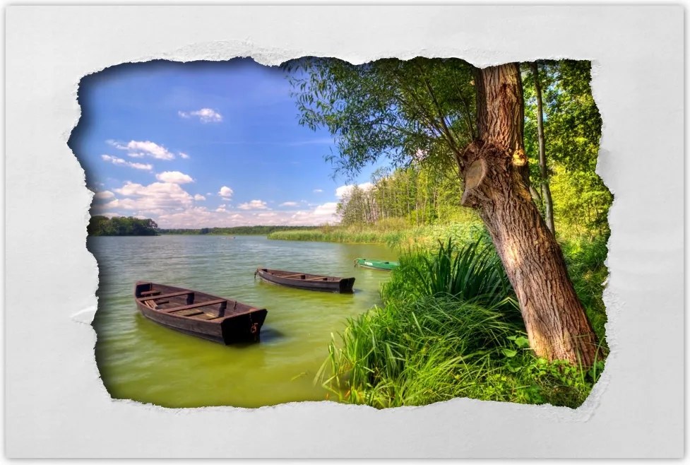 Poszterek 120x80 Csónaktó Tájkép