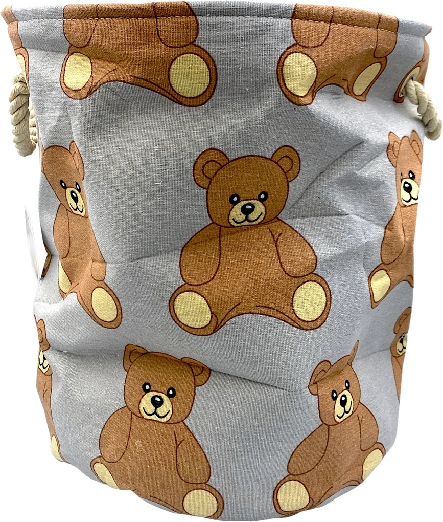 Smukee Tároló kosár 63L 40x35x45cm Mackók