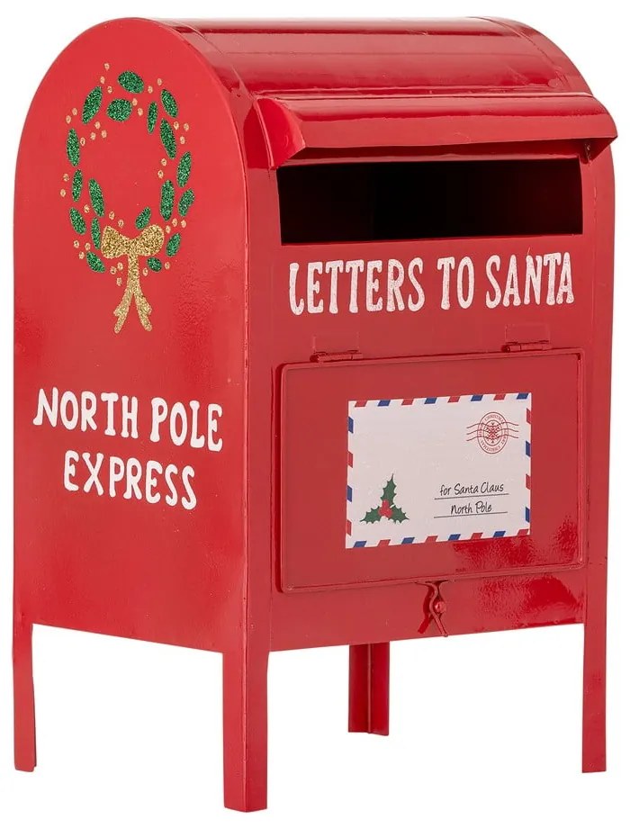 Fém karácsonyi figura (magasság 33 cm) Carlo – Bloomingville