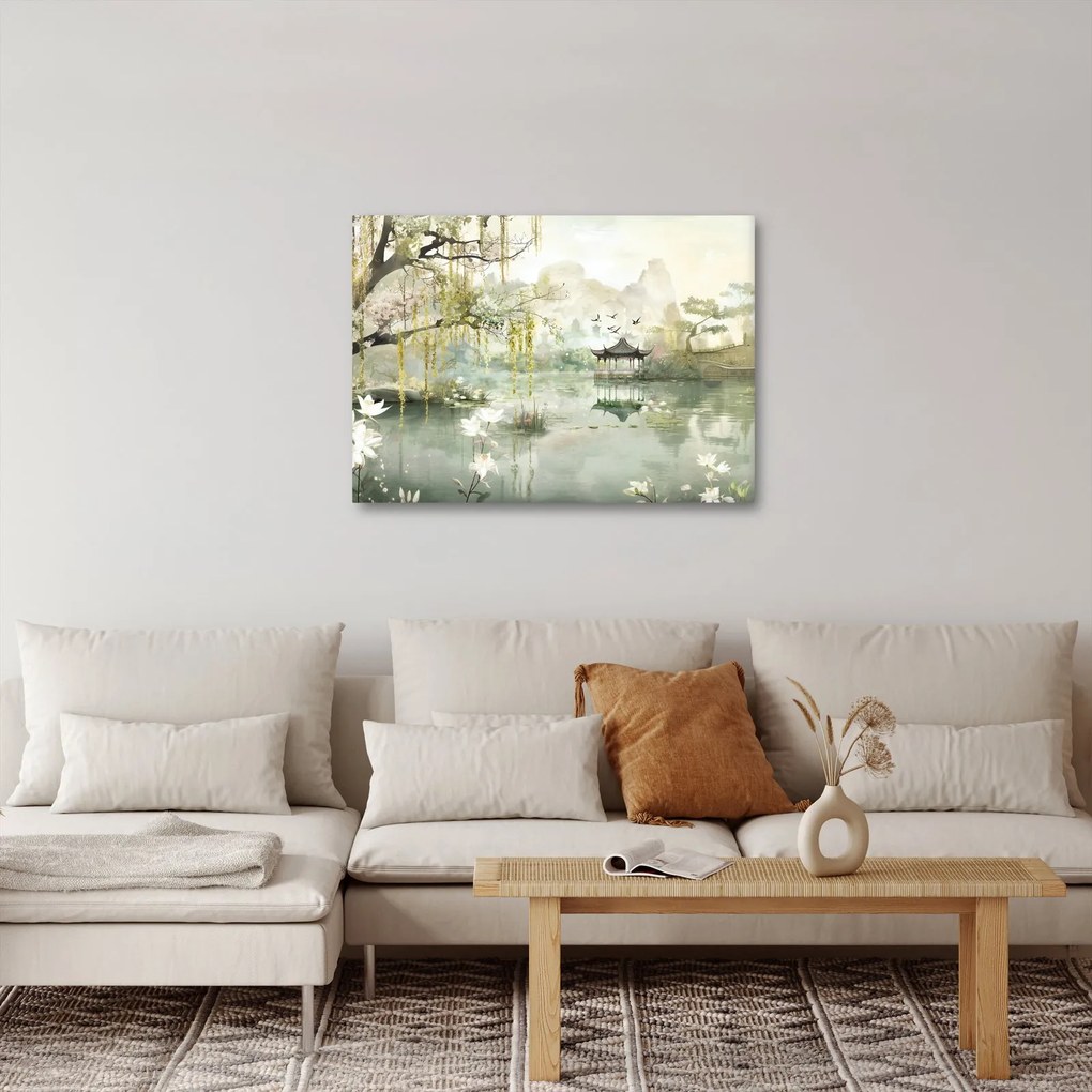 Kép - Kínai tó (70x50 cm)