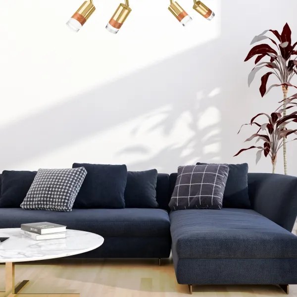 Spotlámpa AURORA 4xGU10/10W/230V