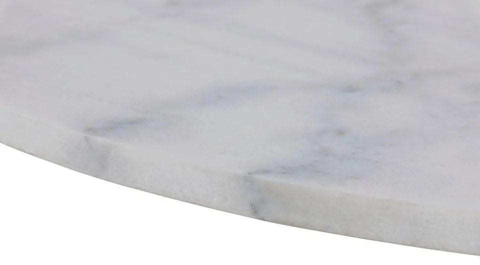 Tarifa márvány étkezőasztal 110 cm fehér