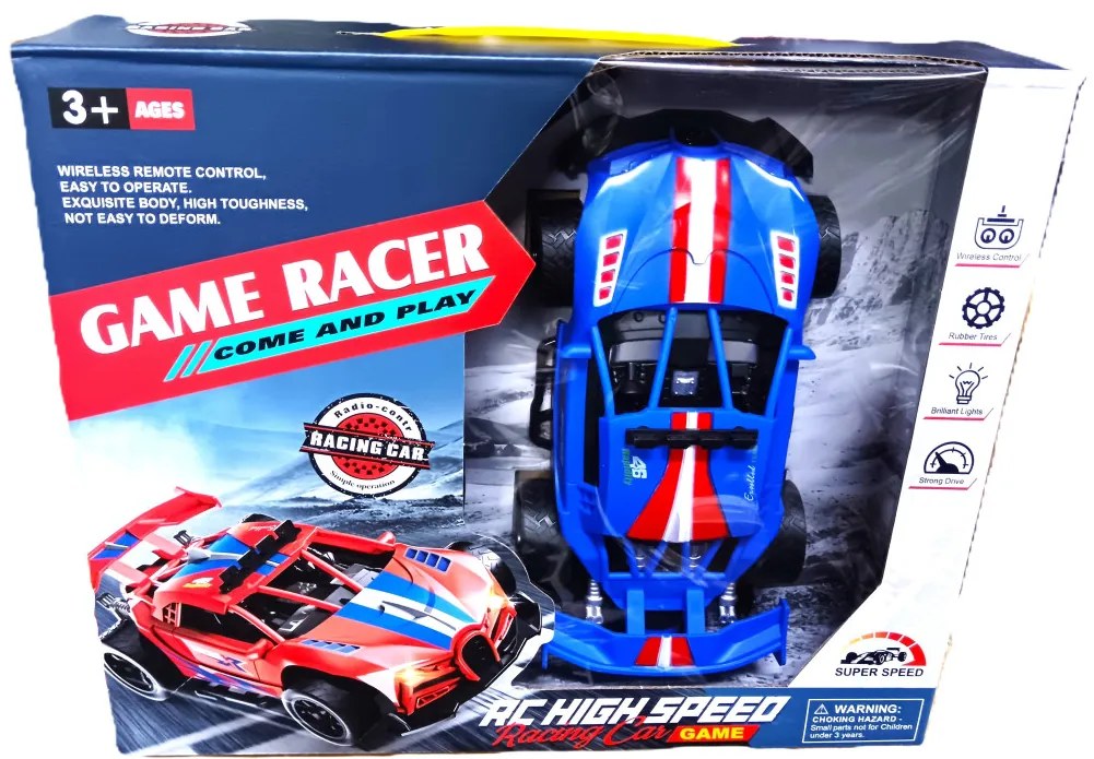 RC Versenyautó Racing Bugatti Távirányítós 22 cm Akkus Jó Áron