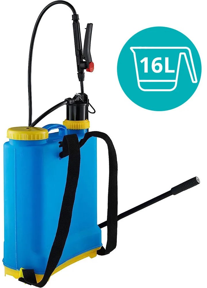 Háti permetező, 16 L