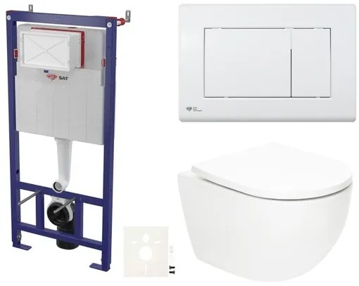Fali WC szett SAT Fusion előtétfalas szereléshez SIKOSSTORFU20
