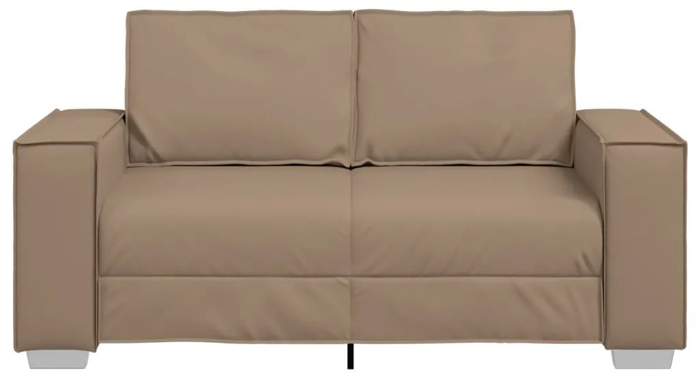 Kétfős kanapé Cappuccino 120 cm Műbőr