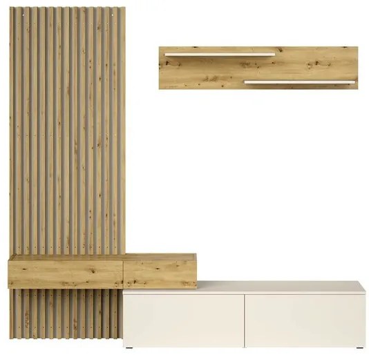 CAMINO szett kézműves tölgy, kasmír