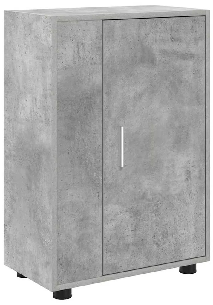 4 részes TV szekrény szett 4 pcs Beton szürke Faanyag