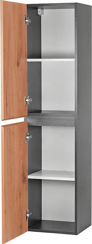 Vario Forte 35 függesztett oldal szekrény antracit-tölgy