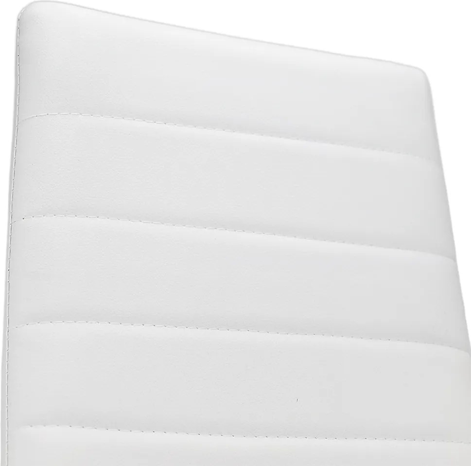 Tino NOVA Étkezőszék fehér-szürke színben