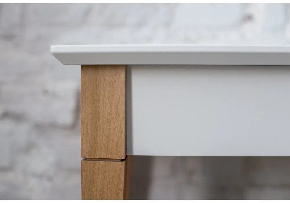 Mimo fehér konzolasztal, szélesség 65 cm - Ragaba