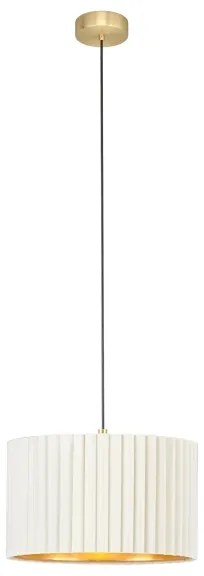 Eglo 39765 - Csillár zsinóron TAMARESCO 1xE27/40W/230V fehér