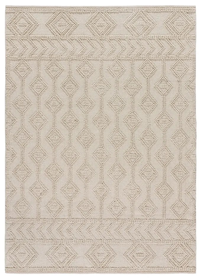 Krémszínű mosható kézi szövésű újrahasznosított pamut szőnyeg 80x120 cm Pamuk – Universal
