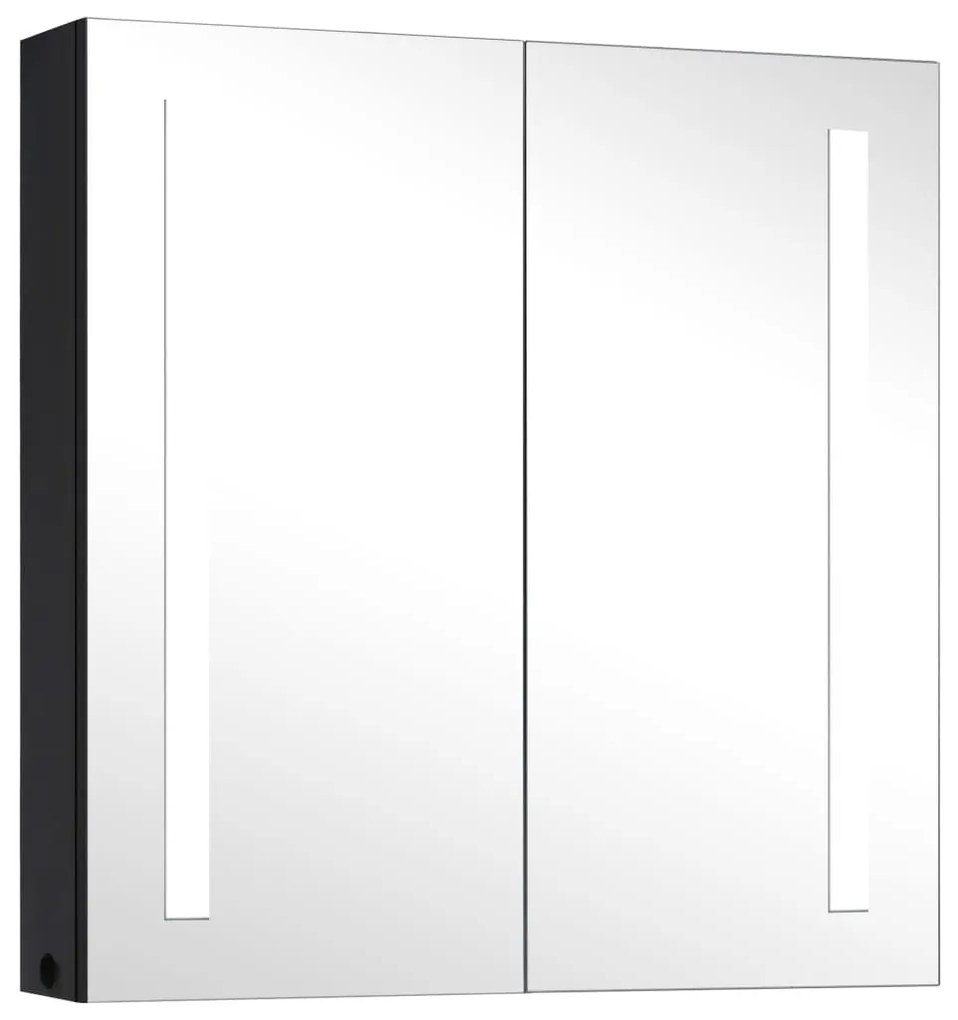 LED-es tükrös fürdőszobaszekrény 62 x 14 x 60 cm