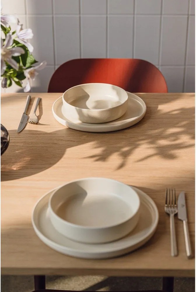 Étkezőasztal tölgyfa dekoros asztallappal 80x140 cm Meko – noo.ma