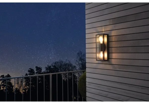 Eglo 98273 - Kültéri fali lámpa ALAMONTE 2xE27/60W/230V IP44