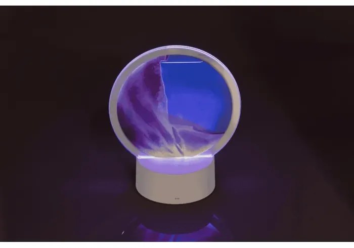 LED mozgó homokkép - piros