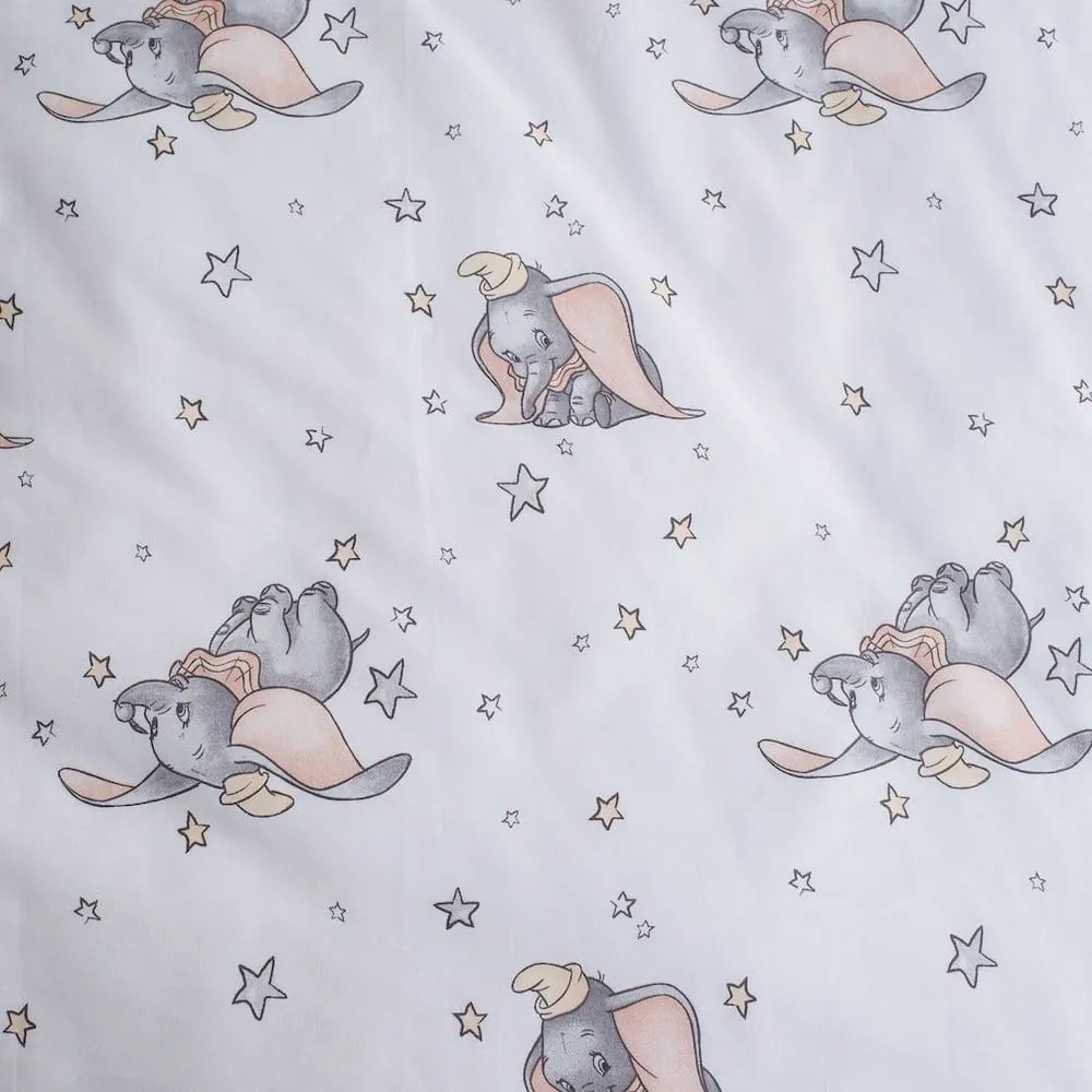 Pamut ágyneműhuzat babaágyhoz 100x135 cm Dumbo – Jerry Fabrics