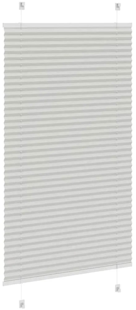 pliszírozott redőny világosszürke 70x150 cm szövetszélesség