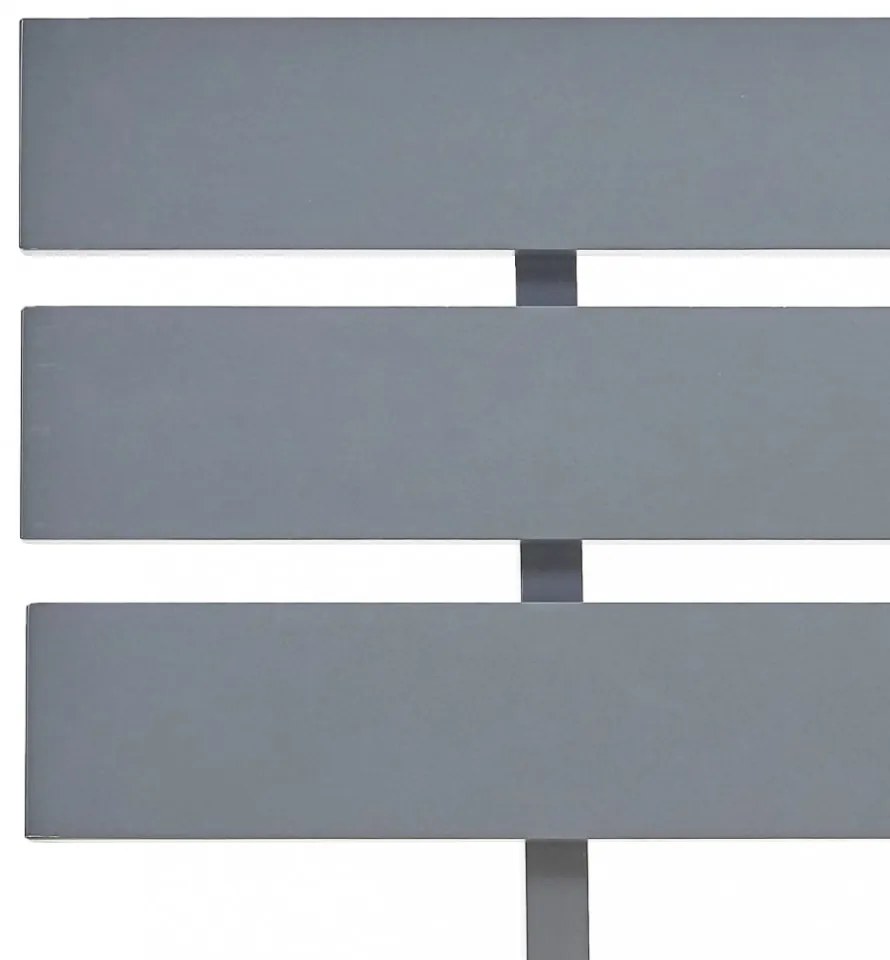 szürke tömör fenyőfa ágykeret 180 x 200 cm