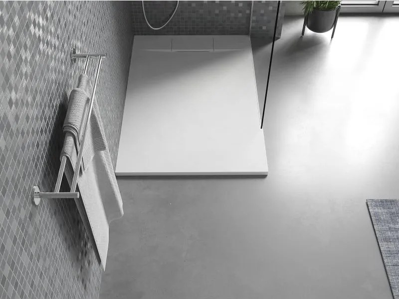 Mexen Otto téglalap alakú SMC zuhanytálca 90 x 80 cm, fehér - 4N108090