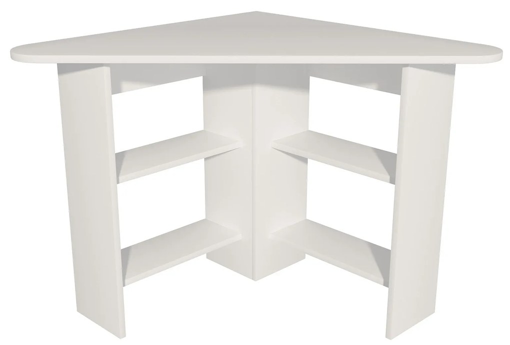 Íróasztal Corner - Fehér