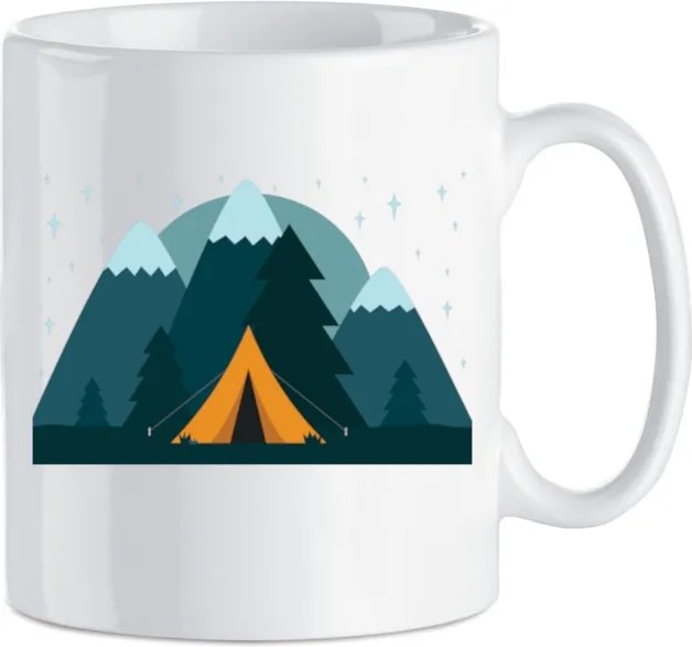 Turista bögre Kemping Erdő Kaland 330 ml