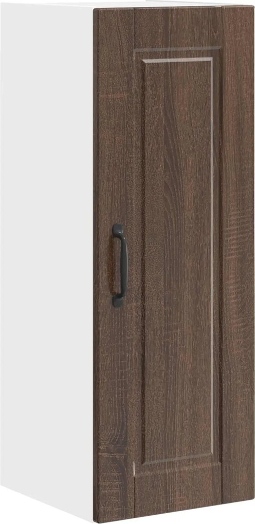 vidaXL Konyhaszekrény polcokkal Barna Tölgy 30 x 31 x 80 cm Faanyag