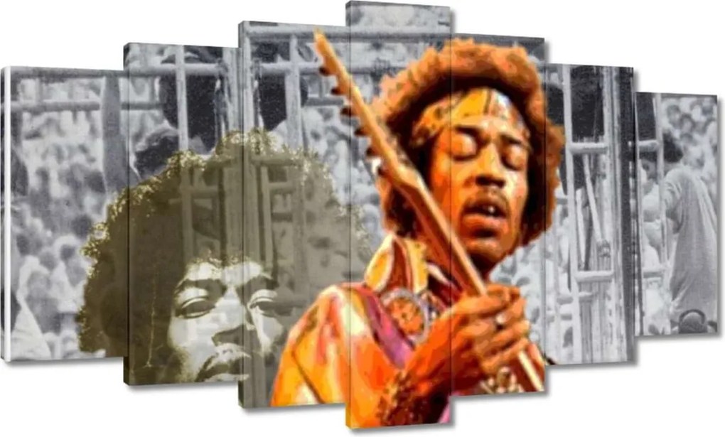 Festmények 140x80 Jimi Hendrix