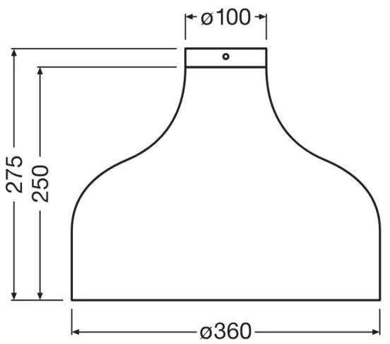 Ledvance - Mennyezeti lámpa DECOR CARDBOARD 1xE27/15W/230V átm. 36 cm