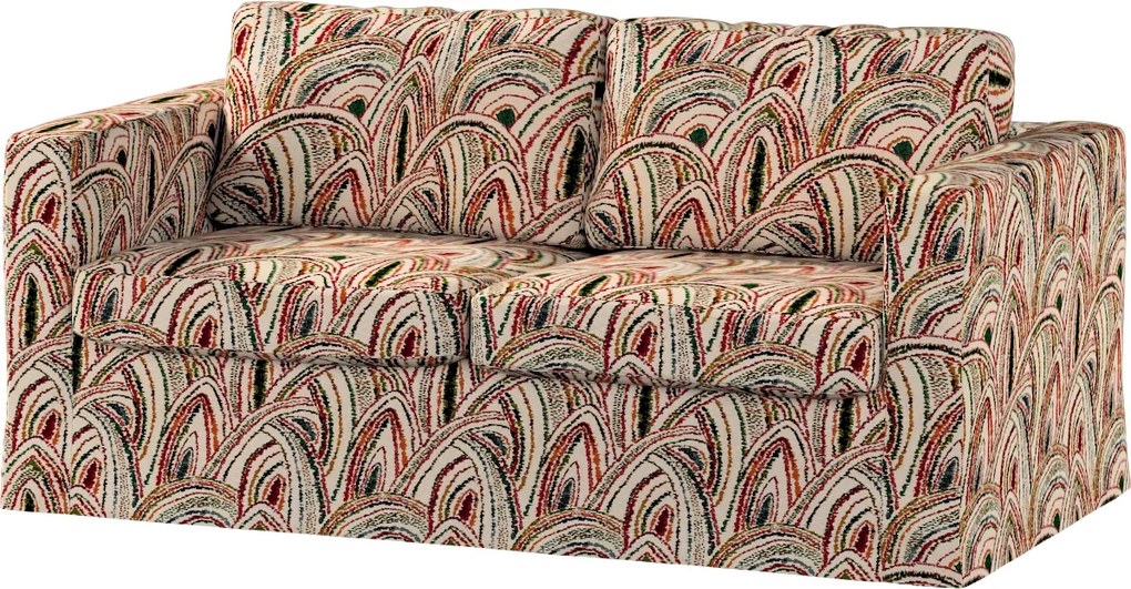 Karlstad 2 személyes kinyitható kanapé huzat Ikea zöld