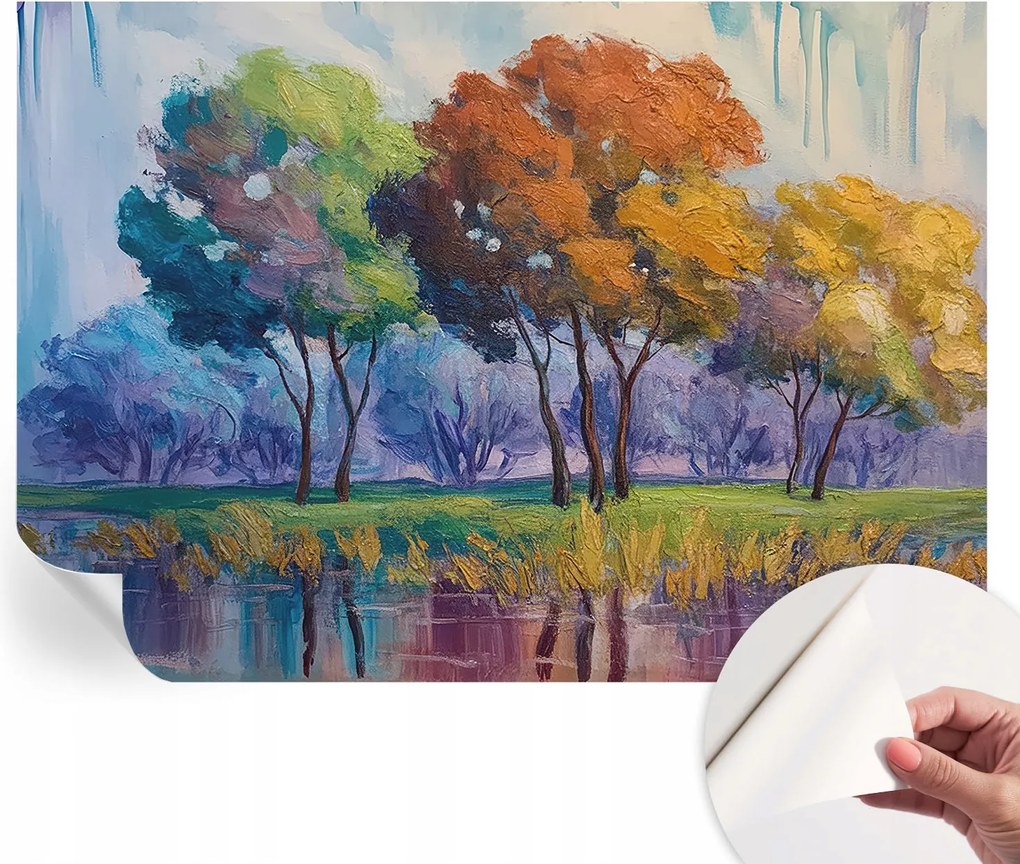 Prémium fali öntapadós fotótapéta Fa absztrakt 208x146 cm