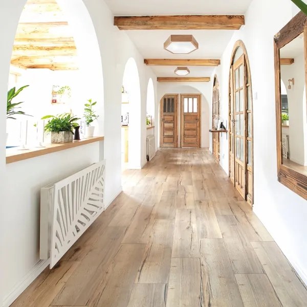 Mennyezeti lámpa OAK HEX 2xE27/60W/230V á. 43 cm tölgy