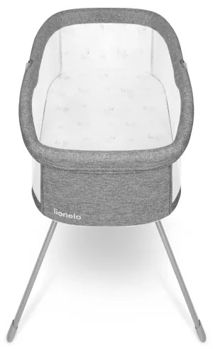 Lionelo - MALIN utazóágy, kőszürke