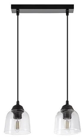 Csillár zsinóron 2xE27/60W/230V