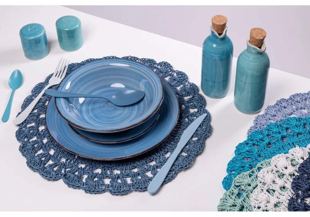 Papír tányéralátét szett 6 db-os ø 38 cm Uncinetto – VDE Tivoli 1996