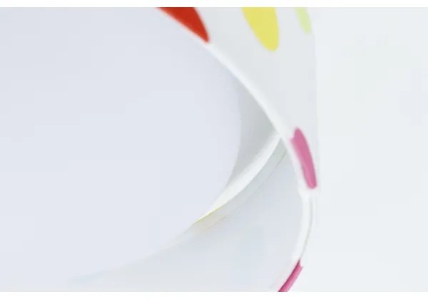 GALAXY KIDS LED/24W/230V színes pöttyös dimmelhető lámpa + távirányító