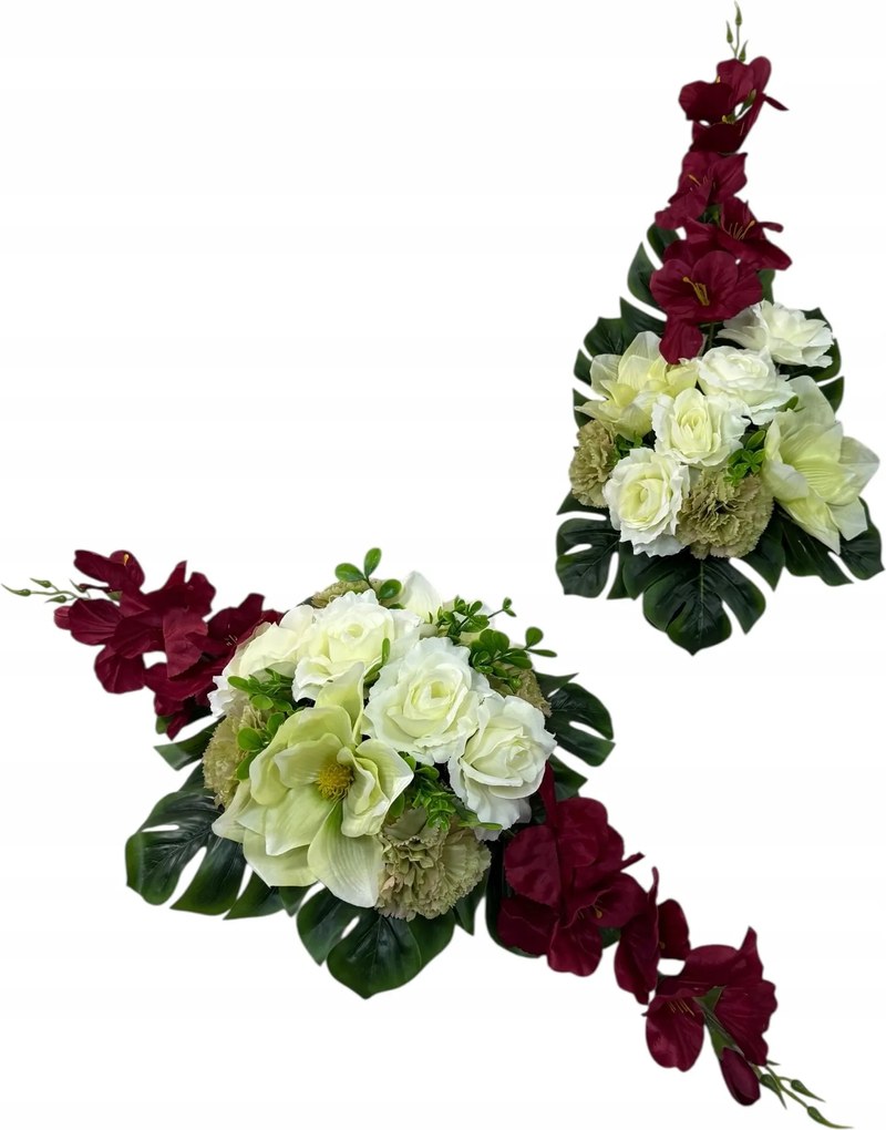 Csokor Nád Kompozíció Sír Temető Művirágok