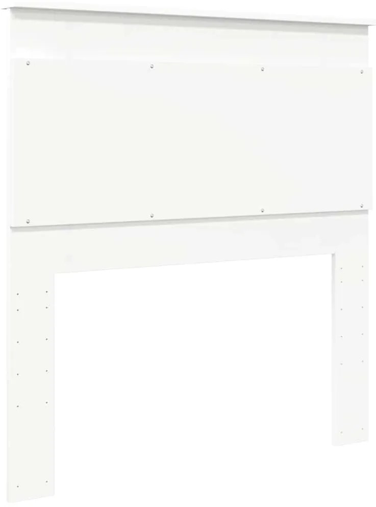 Fejtámla fejtámlával Fehér 80 cm Faanyag