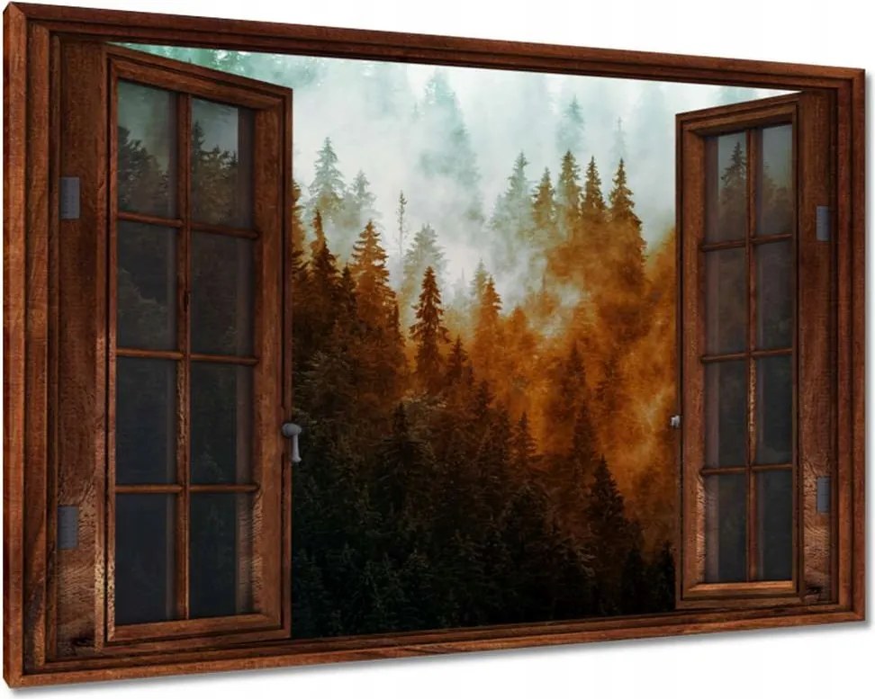 Festmények 120x80 Őszi táj Hegyek