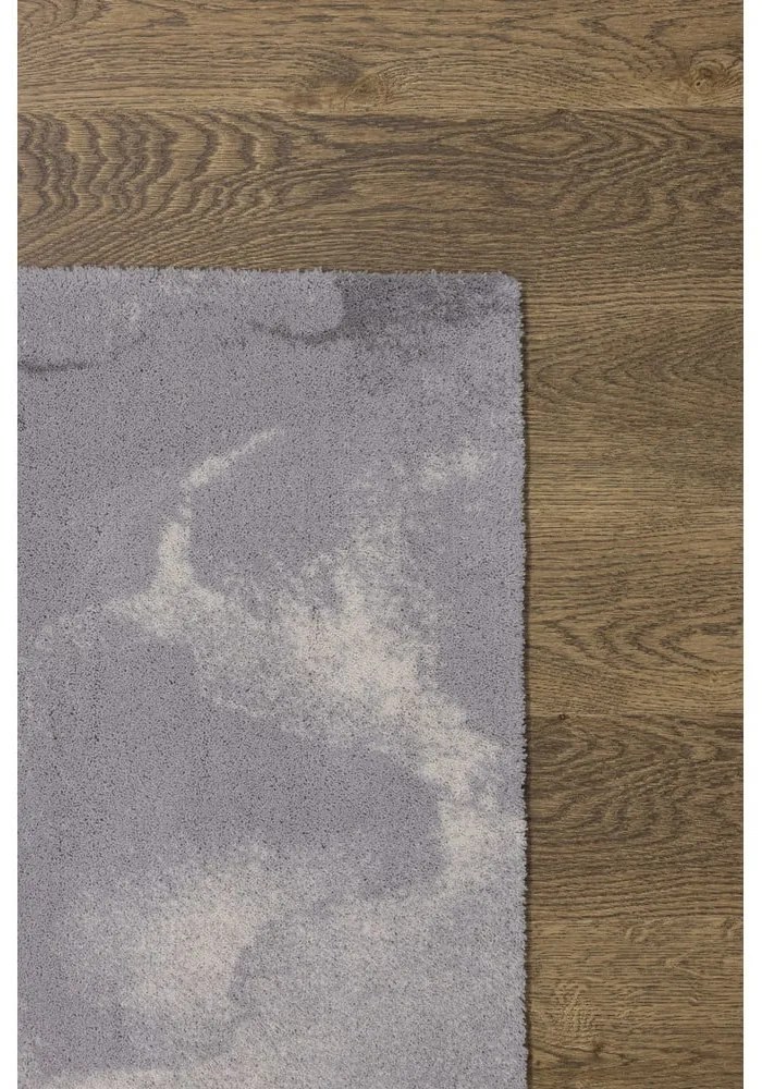 Szürke gyapjú szőnyeg 133x180 cm Cirrus – Agnella
