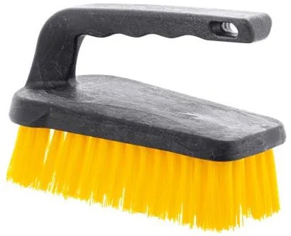 Súrolókefe, fogantyús, BONUS, sárga (KHT1519)