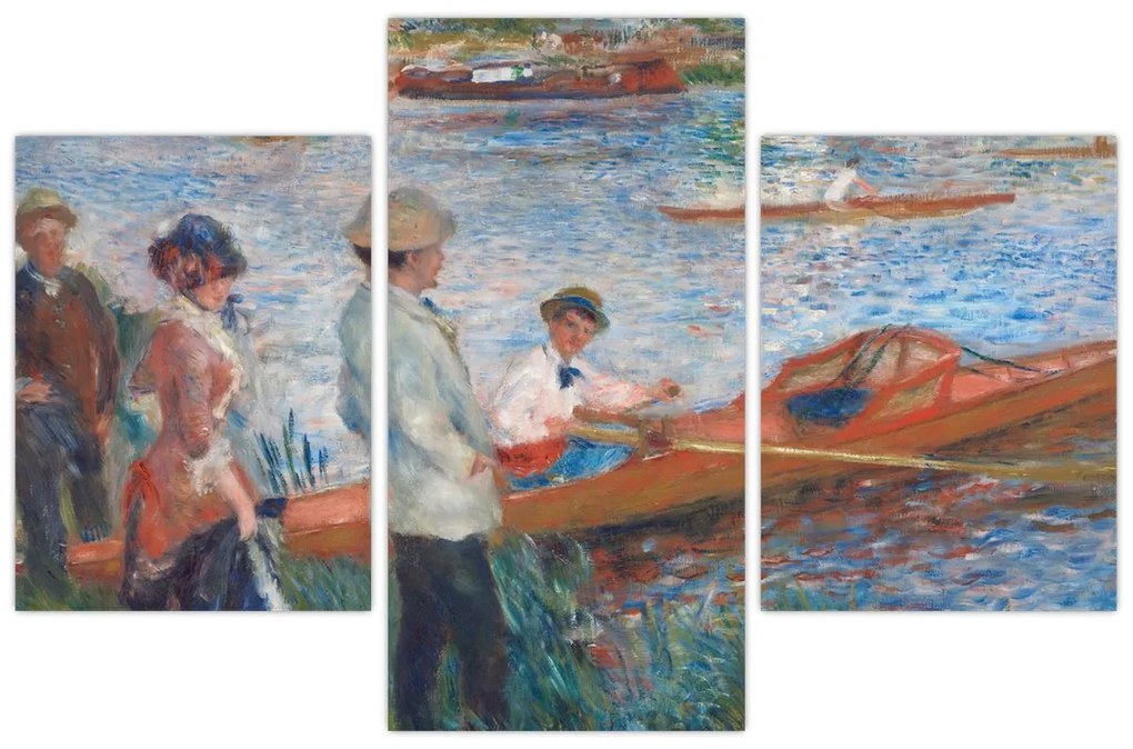 Kép - Auguste Renoir, Oarsmen at Chatou, reprodukciók (90x60 cm)