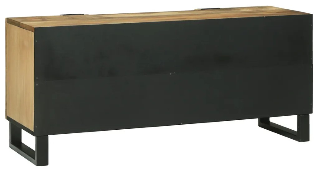 TV Szekrény - 105 x 33,5 x 46 cm, Tömör Mangófából