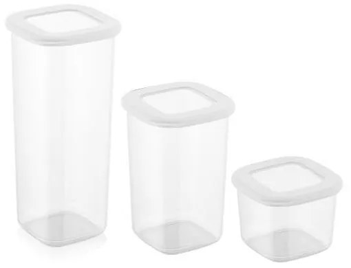 Élelmiszertartó doboz szett 3 db-os Fresco – Hermia