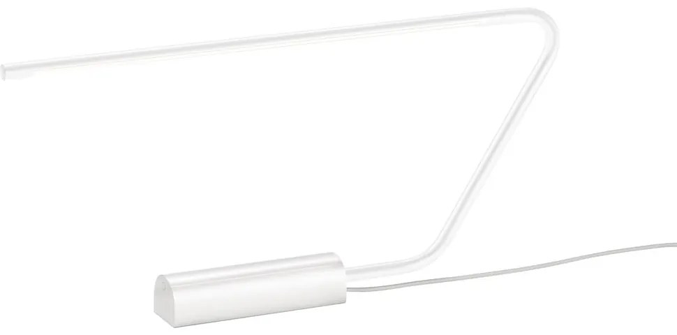 Fehér LED asztali lámpa (magasság 33 cm) Olea – Trio Select