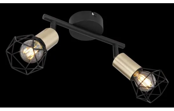 Globo 54802S-2AB - Spotlámpa XARA 2xE14/40W/230V