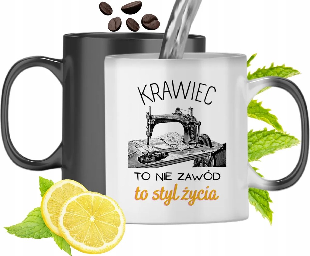 Mágikus Bögre Szabónak Színváltós, fényképes nyomattal